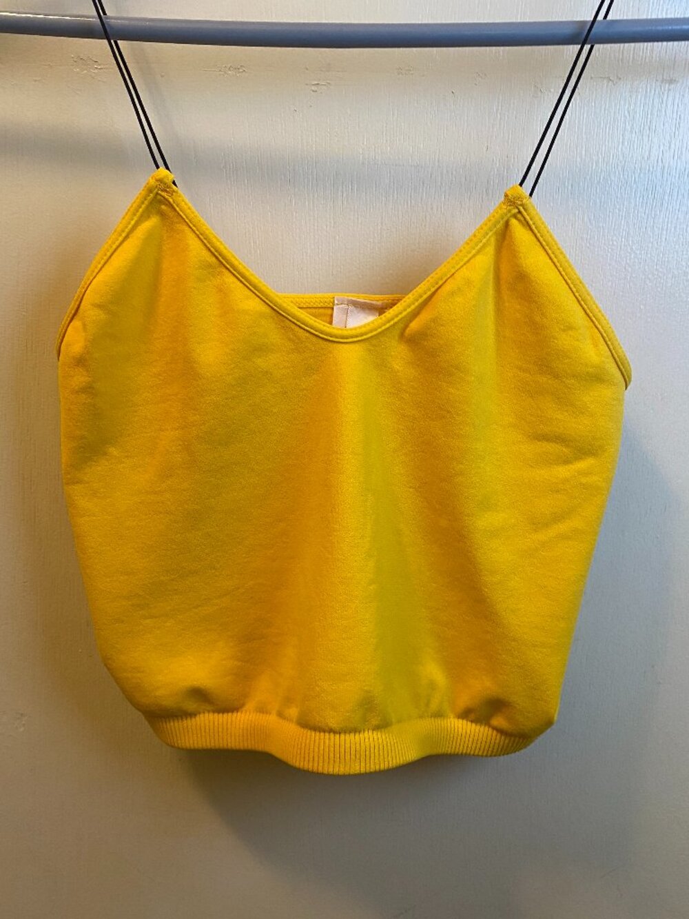 Nikibiki Yellow Seamless Bralette Crop Top NWT - OS